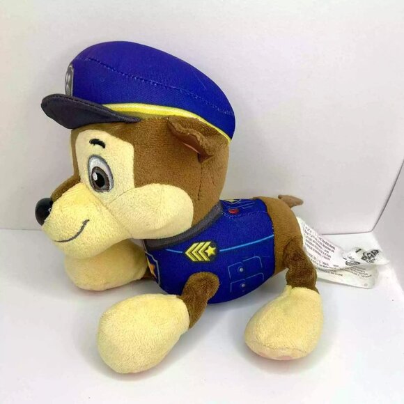 Nickelodeon Paw Patrol 8” Plush Chase the Police Pup Dog Stuffed Animal Toy Cop - Picture 2 of 8